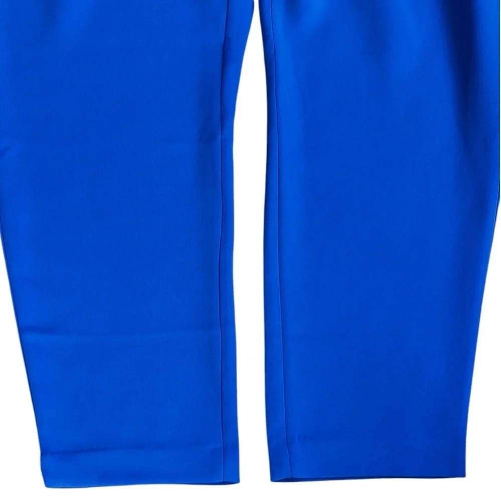 NWT Talbots Eastport Pull-On Crepe Pants Blue Size 1X